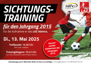 LAZ Flyer Sichtungstraining